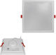 Adeleq Rund Vertieft LED Panel 20W mit Warmes Weiß Licht 3000K