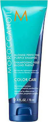 Moroccanoil Blonde Perfecting Σαμπουάν για Διατήρηση Χρώματος για Βαμμένα Μαλλιά 70ml