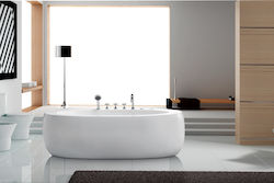 Karag Diana Acrylic Freestanding Bathtub with Hydromassage 189x93cm