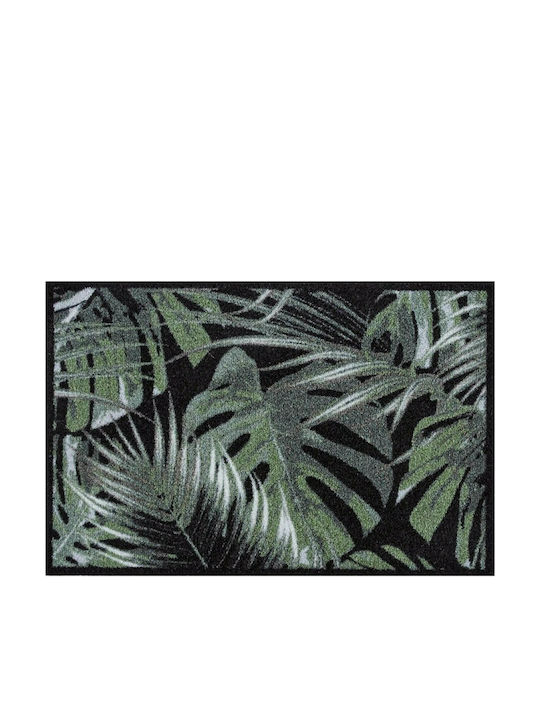 Sdim Entrance Mat Carpet with Anti-slip Backing 985 Palm Leaves 50x75cm Thickness 8mm