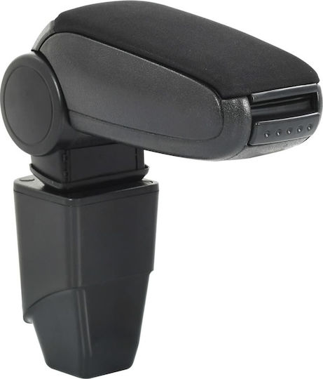 vidaXL Car Fabric Armrest for Peugeot 206 2009 Black