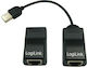 LogiLink UA0021D USB Netzwerkadapter mit Verkabelt Ethernet Verbindung