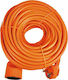 Kraft & Dele Extension Cable Cord 3x1mm²/20m Orange