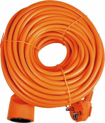 Kraft & Dele Extension Cable Cord 3x1mm²/20m Orange