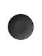 Villeroy & Boch The Rock Plate Shallow made of Porcelain Black with Diameter 29cm