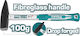Total Hammer 100gr with Plastic Handle Penas THT711006
