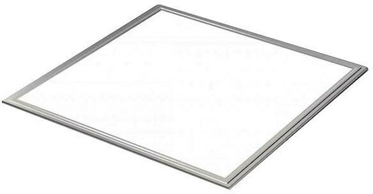 Atman Square Recessed LED Panel 48W with Natural White Light 4000K 60x60cm