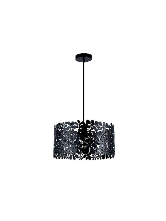 Elmark Chester Pendant Light Single-Light for Socket E27 Black