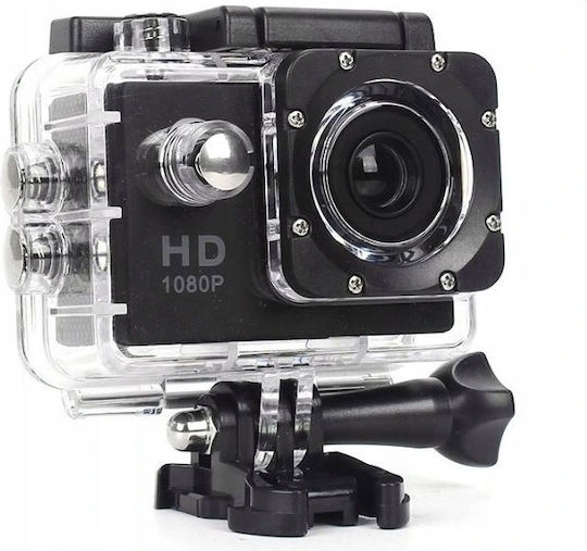 SPM Scamera Action Camera Full HD (1080p) Υποβρύχια (με Θήκη) με Οθόνη 2" Λευκή