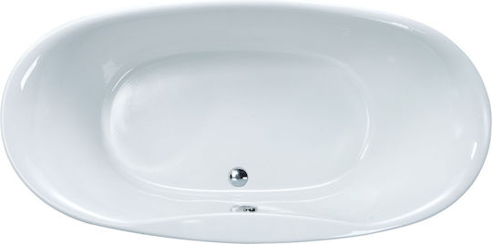 Sanitec Sylvia Cadă de baie cu montaj liber Acrilic 180x90cm