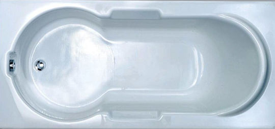 Sanitec Victoria Μπανιέρα Ακρυλική 160x80x60cm