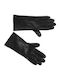 Guy Laroche Women's Leather Gloves Black 98874
