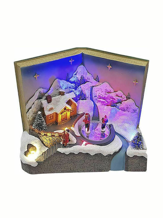 XMASfest Christmas Illuminated Decorative Villa...