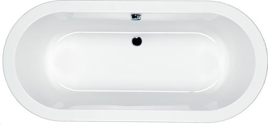 Carron Bathrooms Halcyon Oval CRN Μπανιέρα Ελεύθερης Τοποθέτησης Ακρυλική 175x80cm