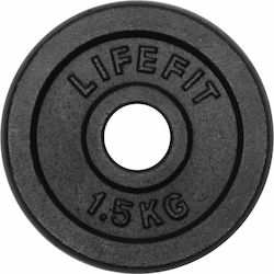 Lifefit Δίσκος Μεταλλικός 1 x 1.5kg Φ30mm