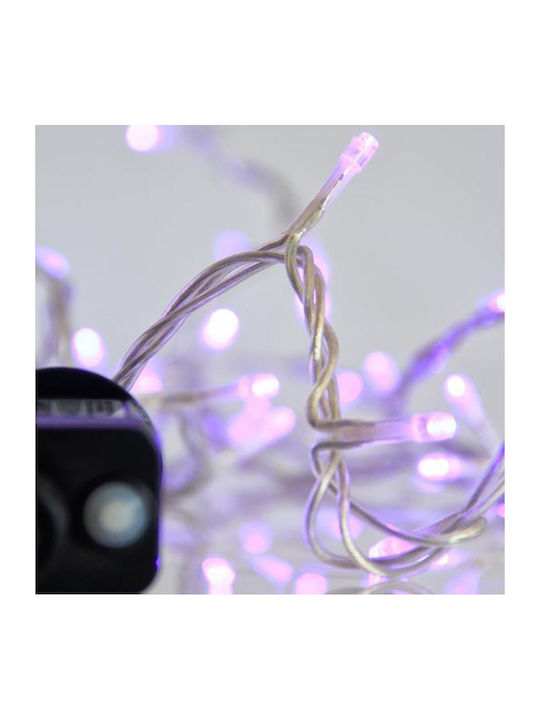 240 Lights LED 11.95m. Purple in String 1pcs