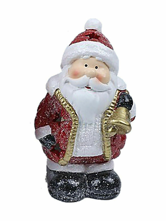 Illuminated Santa Claus Red 14x14x7cm 93-2581