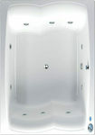 Carron Bathrooms Celsius Duo CRN Μπανιέρα με Υδρομασάζ 200x140cm