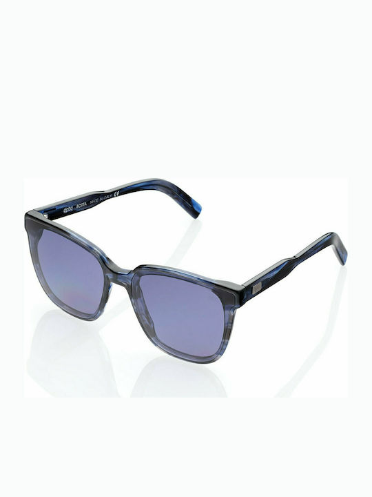 DP69 Women's Sunglasses with Blue Plastic Frame DPS109 04