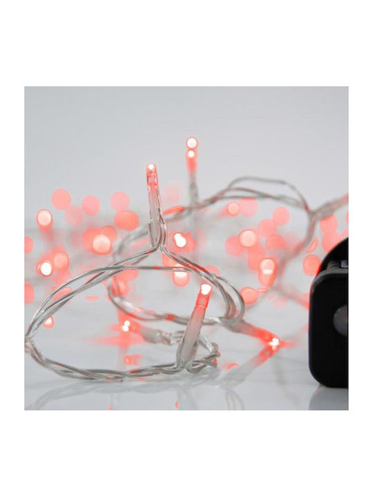 240 Lights LED 11.95m. Red in String 1pcs