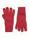 Superdry Heritage Ribbed Fenway Pink Γυναικεία Πλεκτά Γάντια