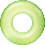Bestway Παιδικό Σωσίβιο Κουλούρα Neon Ring με Διάμετρο 91εκ. από 10 Ετών Πράσινο