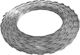vidaXL Wire Fencing Razor Wire Gray 500m