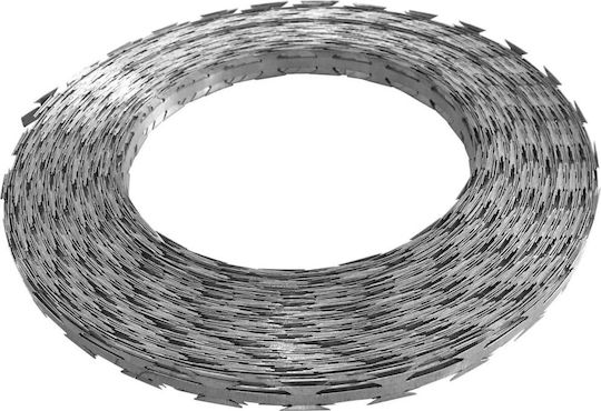 vidaXL Wire Fencing Razor Wire Gray 500m