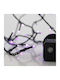 100 Lights LED 4.95m. Purple in String 1pcs