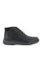 Softies Men's Leather Boots Black