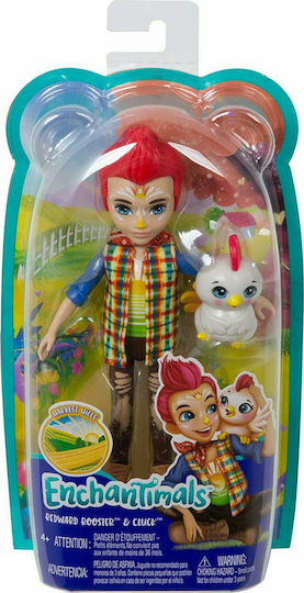Mattel Redward Rooster & Cluck Кукла Редуърд за 4+ години+ години