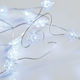 20 Lights LED 2m. Cold White Battery in String 1pcs