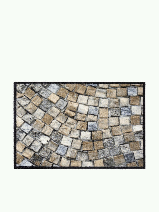 Sdim Carpet with Non-Slip Underside Doormat 001 Stone 50x75cm 7mm Thickness