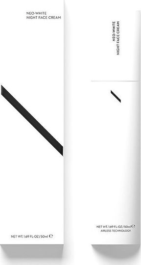 Neoderma Neo-White Κρέμα Προσώπου Νυκτός για Ενυδάτωση & Πανάδες 50ml