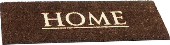 Sdim Entrance Mat made of Coir with Anti-slip Backing Trend-XS 006 Home Brown 26x75cm Thickness 15mm