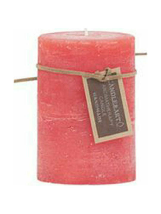 Artekko Scented Candle Red 7x10cm 1pcs