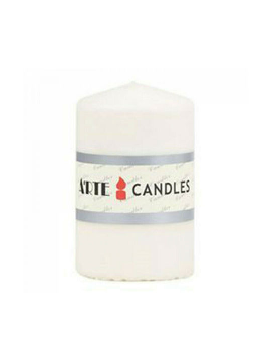 Artekko Decorative Candle White 7x25cm 1pcs