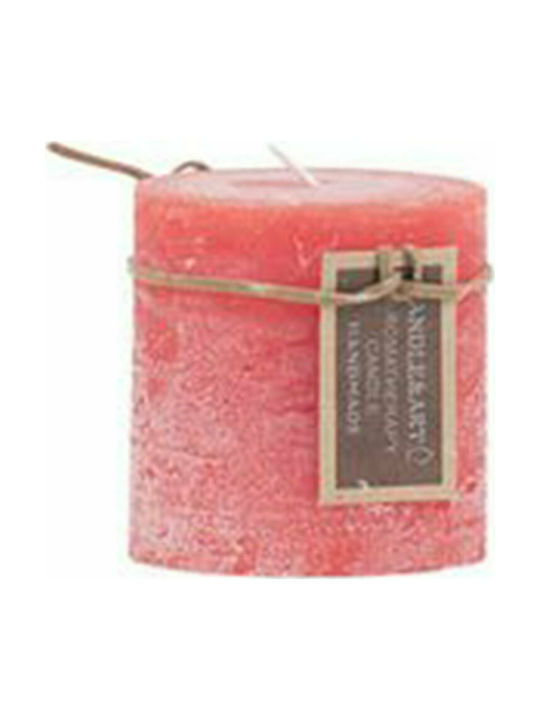 Artekko Decorative Candle Red 7x7cm 1pcs