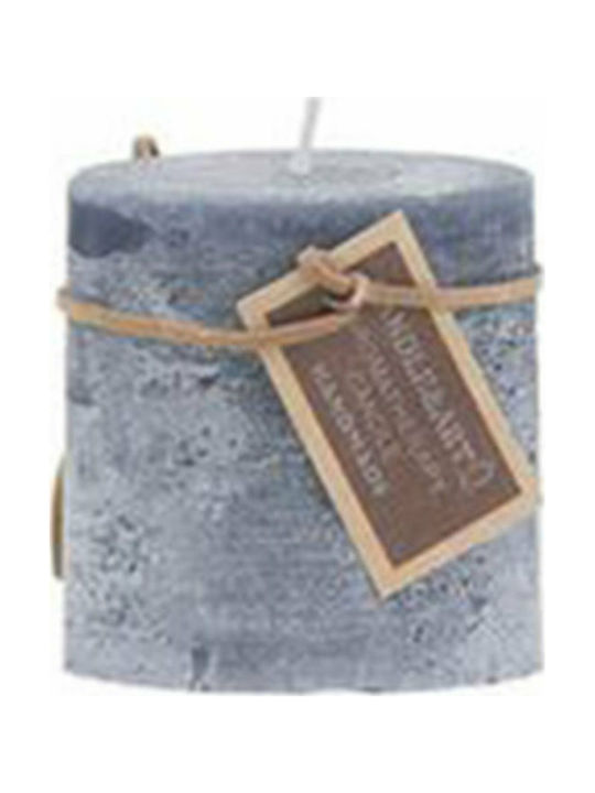 Artekko Decorative Candle Grey 7x7cm 1pcs