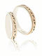 Fa Cad'oro Ehering-Set Zweifarbig 14K