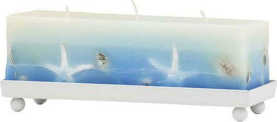 Artekko Dekorative Kerze Hellblau 23x8,5cm