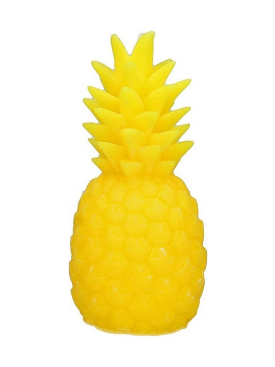 Zaros Zaros Dekorative Kerze Ananas Gelbe 8.5x17cm