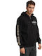 Sweatshirt Für Herren Mit Kapuze Schwarz