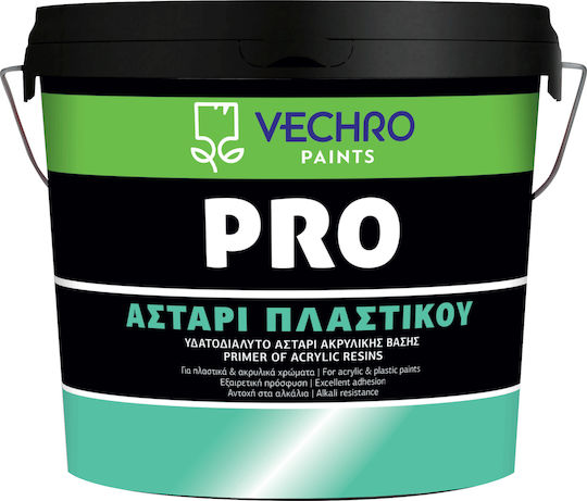 Vechro Pro Αστάρι Πλαστικού Αστάρι Διάφανο Κατάλληλο για Τοιχοποιία 0.75lt
