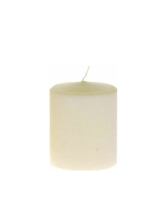 Iliadis Decorative Candle Ecru 240gr 1pcs