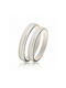 Maschio Femmina Slim Wedding Rings 18K