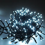 300 Lights LED 15m. Cold White in String 1pcs