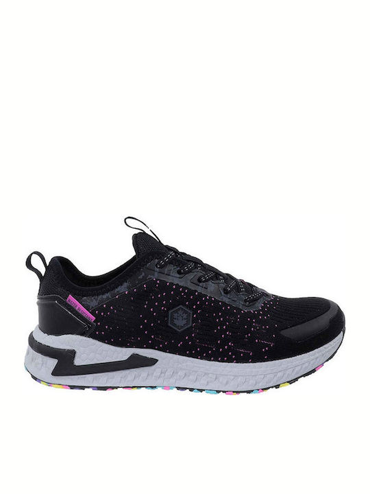 Line Damen Sneakers Schwarz