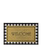 Sdim Entrance Mat made of Coir with Anti-slip Backing Freestyle XL 450 Welcome Blocks 50x80cm Thickness 17mm