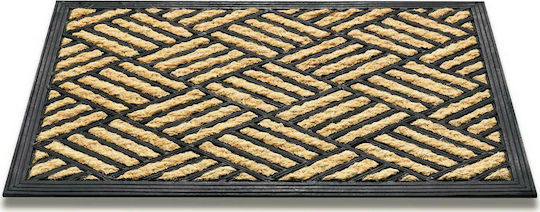 Boucara 084 Checker Kokosnuss-Τree Fußmatte 40x60cm Boucara 084 Checker Kokosnuss-Τree Fußmatte 40x60cm